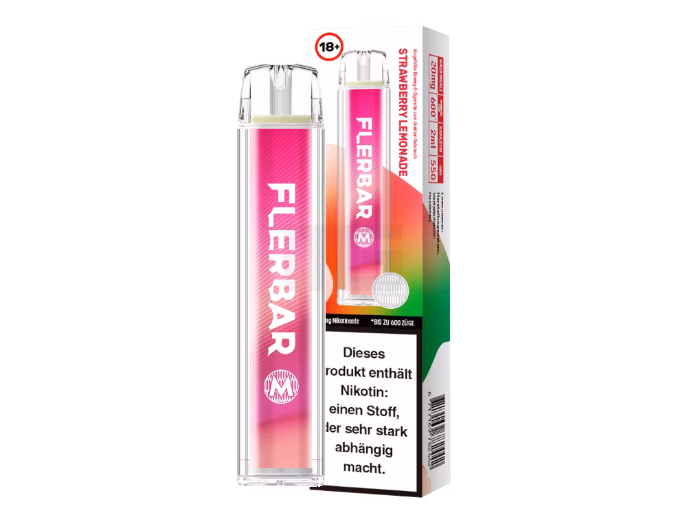 Flerbar - Einweg E-Zigarette - CP - Strawberry Lemonade