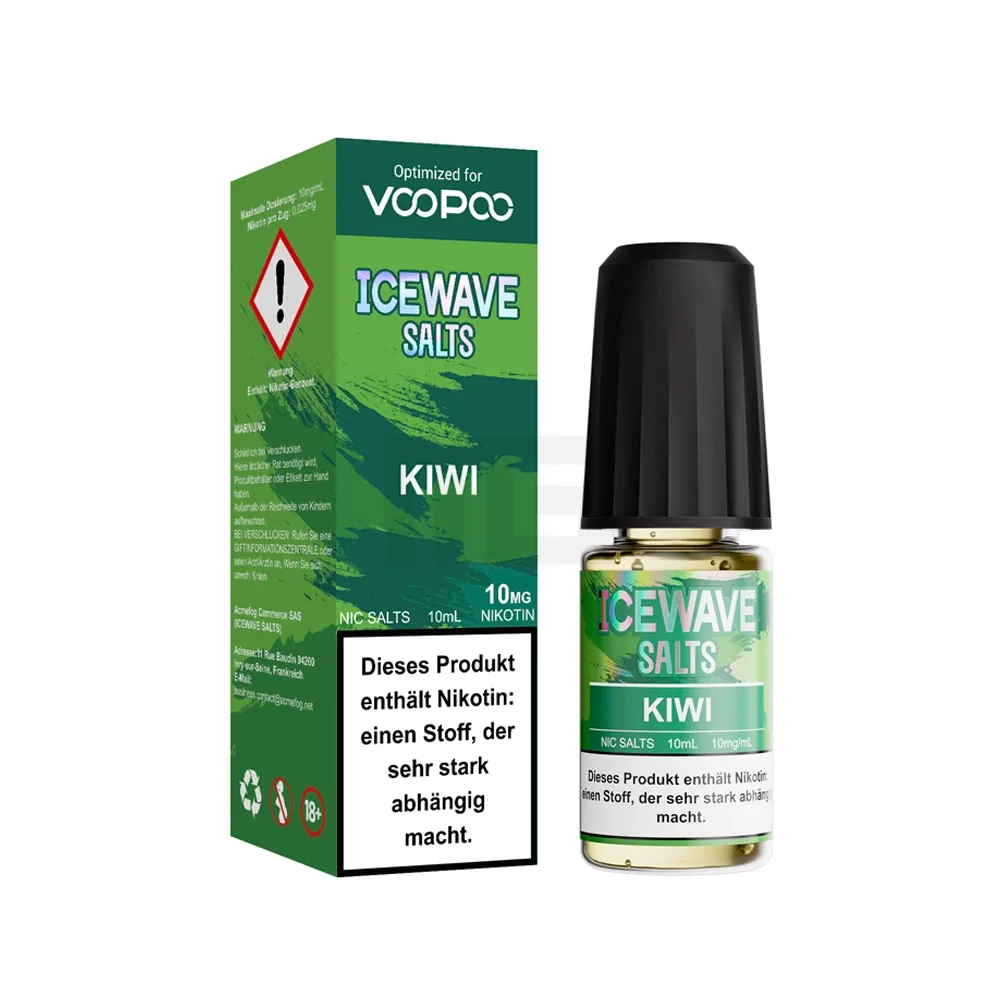 Icewave - Salts - Nikotinsalz-Liquid - Kiwi - 10ml - 10mg