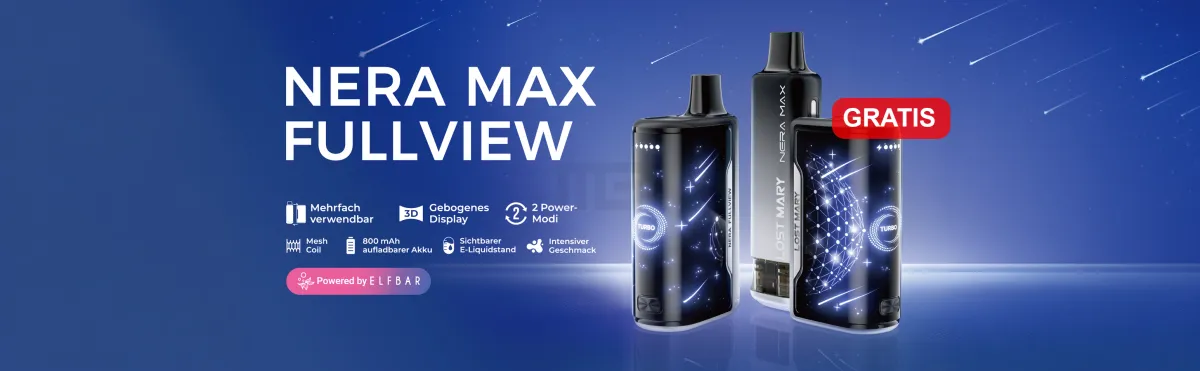 Aktion: Lost Mary Nera Max Gratis Basisgerät