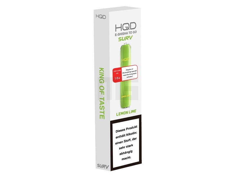 HQD - SURV - Einweg E-Zigarette - Lemon Lime - 20mg