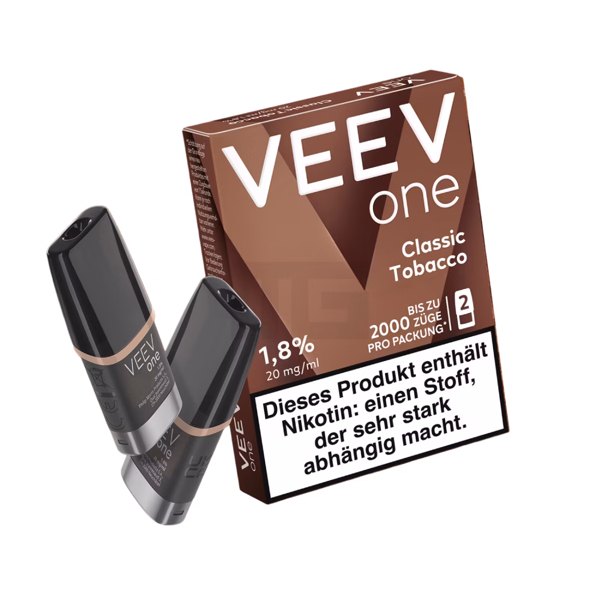 VEEV - ONE - Prefilled Pod - 2ml - Classic Tobacco VEEV - ONE - Prefilled Pod - 2ml - Classic Tobacco