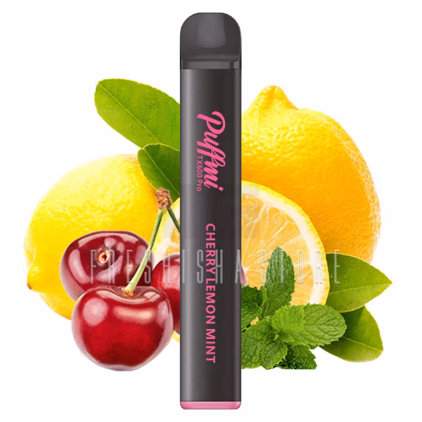 puffmi-tx600-pro-cherry-lemon-mint-einweg-vape-3 Einweg E-Zigaretten Bundle - Cherry - 5x Sorten