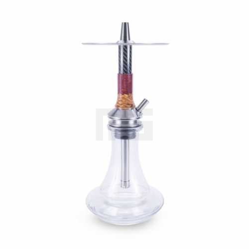 vyro-shisha-penta-stecksystem-white-red Shisha-Wasserpfeife-VYRO-Penta-Red-Clear-freshisha-store