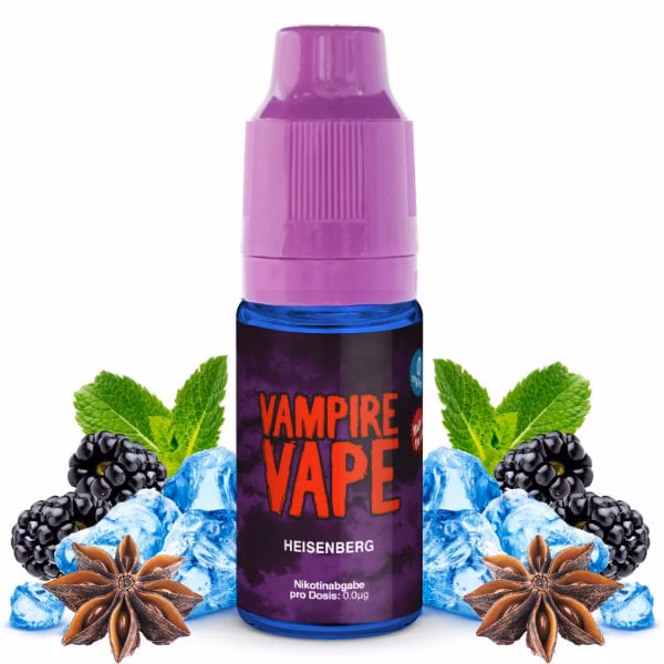 vampire-vape-liquid-10ml-heisenberg Vampire Vape - Heisenberg - E-Zigaretten Liquid - 10ml - 6mg