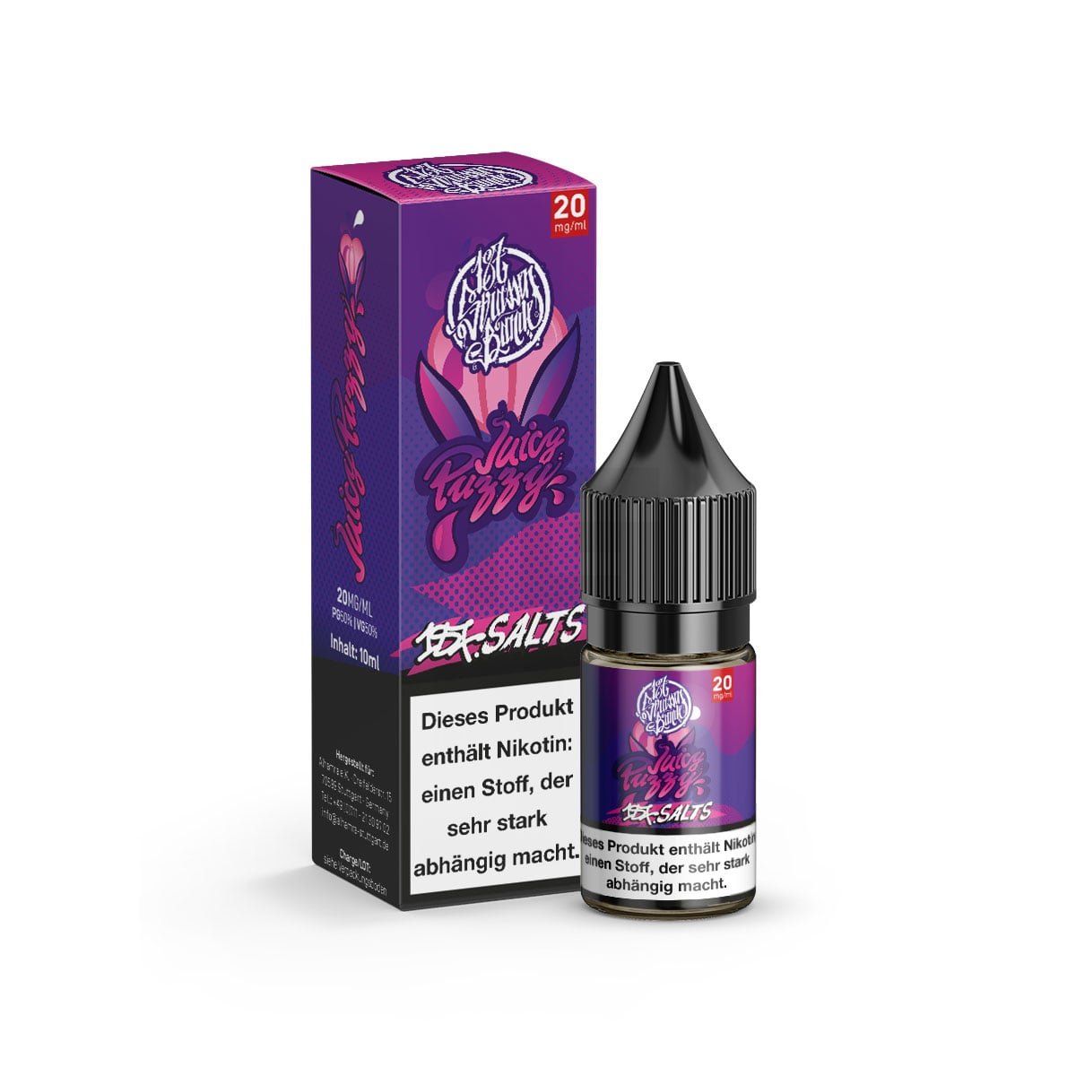 187_salts_20mg_juicy_puzzy_box_bottle 187 Salts - Juicy Puzzy - 10ml - 20mg