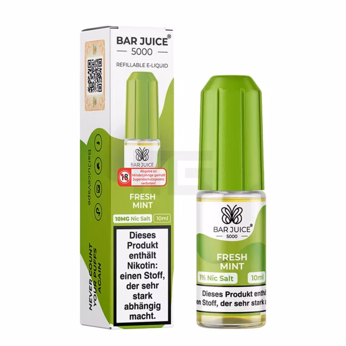 bar-juice-5000-fresh-mint-10ml-10mg Bar Juice 5000 - Fresh Mint - 10ml - 10mg