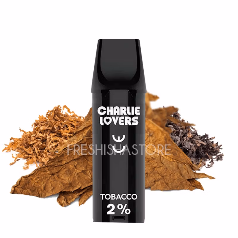 charlie-lovers-prefilled-pods-tobacco-2ml-2er-20 Charlie Lovers - Prefilled Pods - Tobacco - 2ml - 20mg - 1er Paket