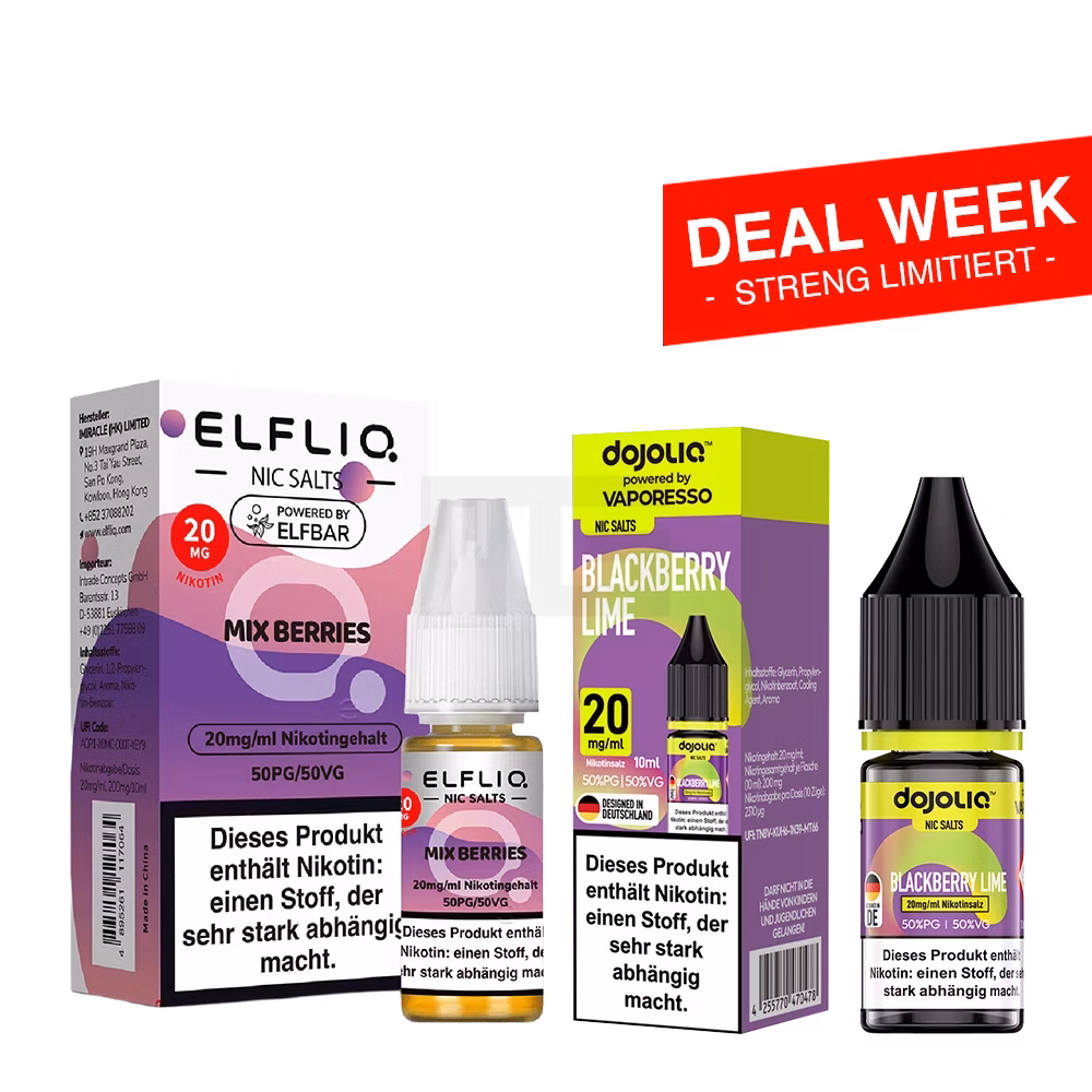 ELFBAR ELFLIQ + Vaporesso DOJOLIQ Starter Kit ELFBAR ELFLIQ + Vaporesso DOJOLIQ Starter Kit