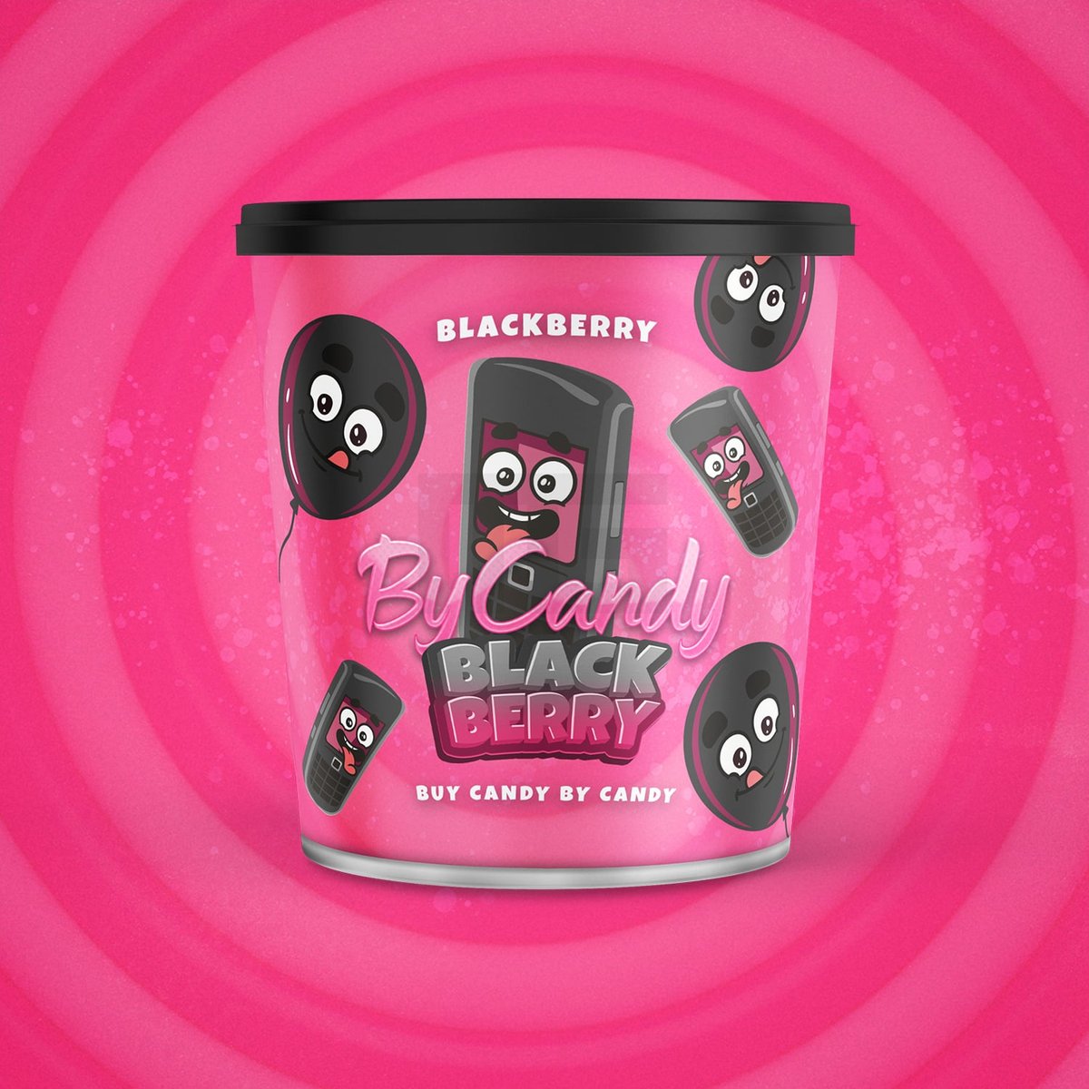 By Candy Tobacco - 200g - Black Berry By Candy Tobacco - 200g - Black Berry