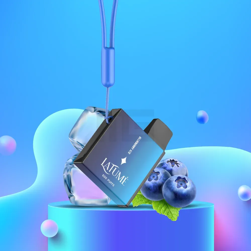 la-fume-quatro-600-blueberry-ice-20mg La Fume - Quatro 600 - Blueberry Ice - 20mg