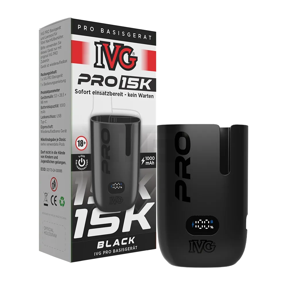 IVG - Pro 15K - Basisgerät - Black