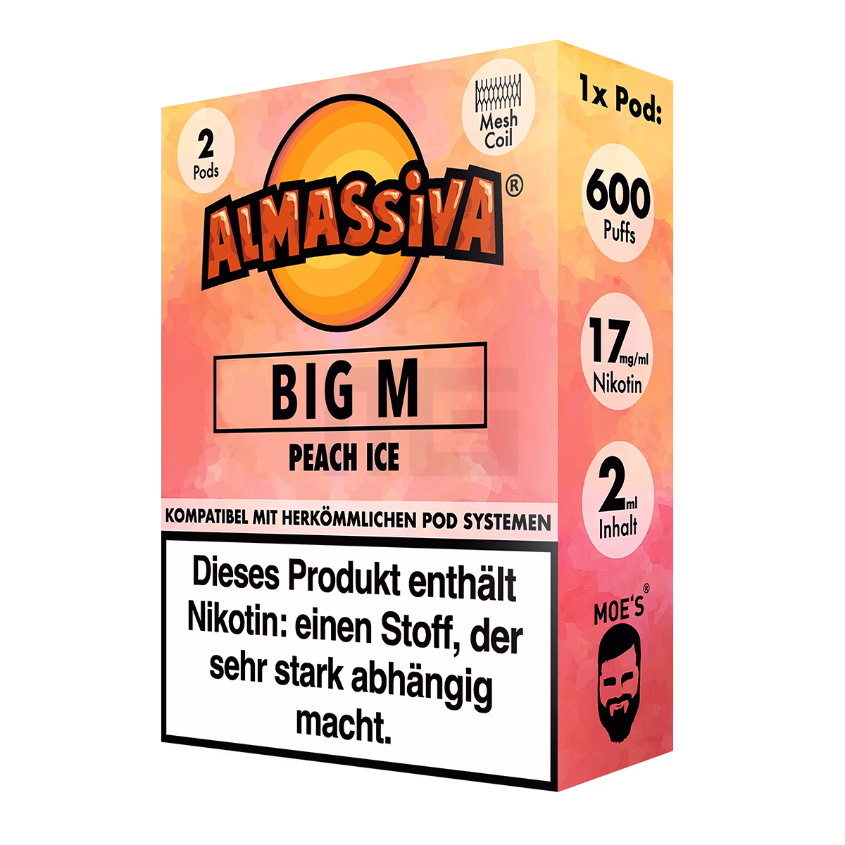 Al Massiva - Prefilled Pod - 2ml - 2er Pack - Big M