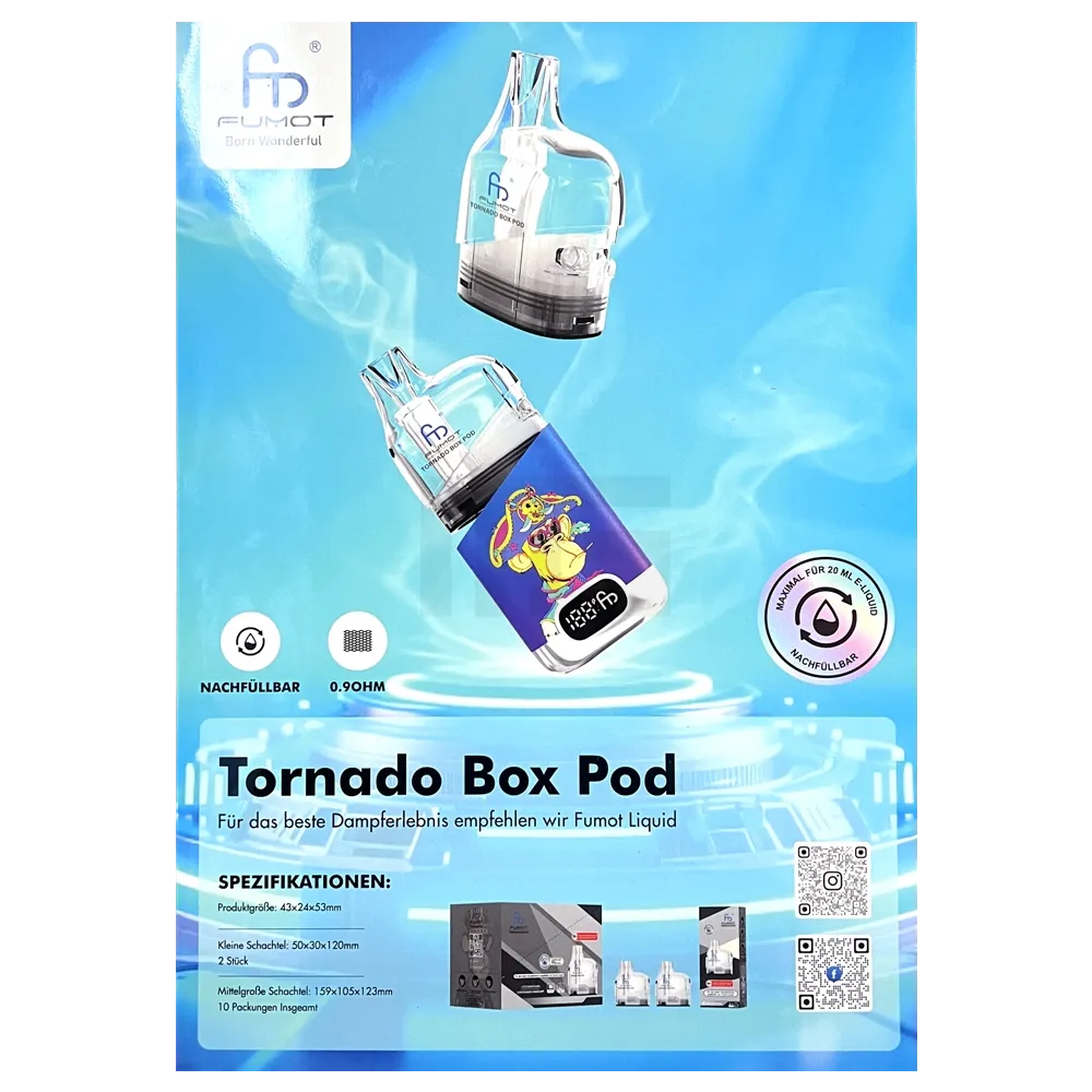 RandM - Poster - Tornado Box Pod - DIN A3 4/0-farbig RandM - Poster - Tornado Box Pod - DIN A3 4/0-farbig