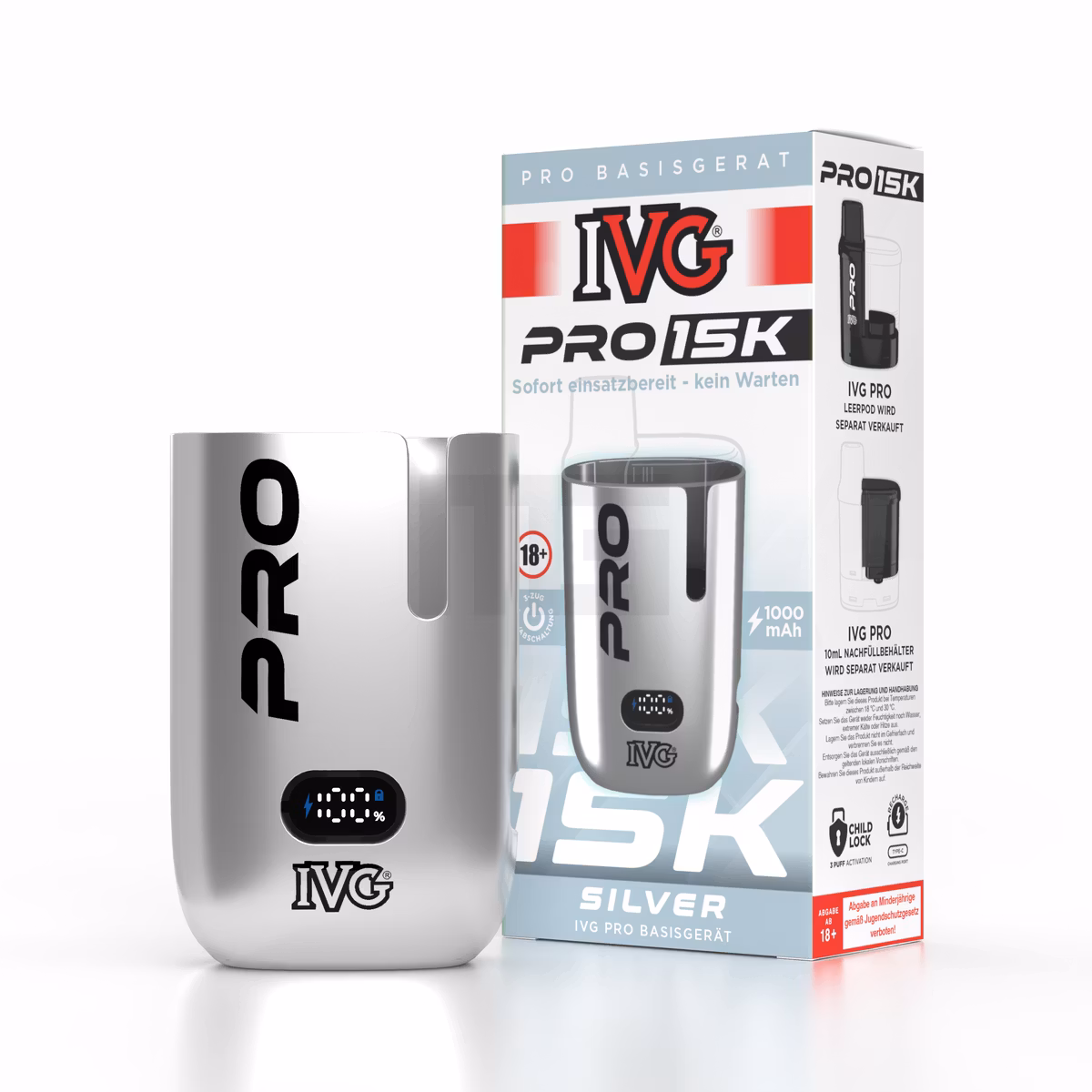 IVG - Pro 15K - Basisgerät - Silver