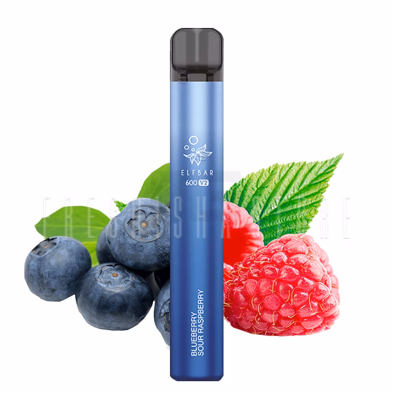 Elf Bar 600 V2 - Einweg E-Zigarette - Blueberry Sour Raspberry - 20mg