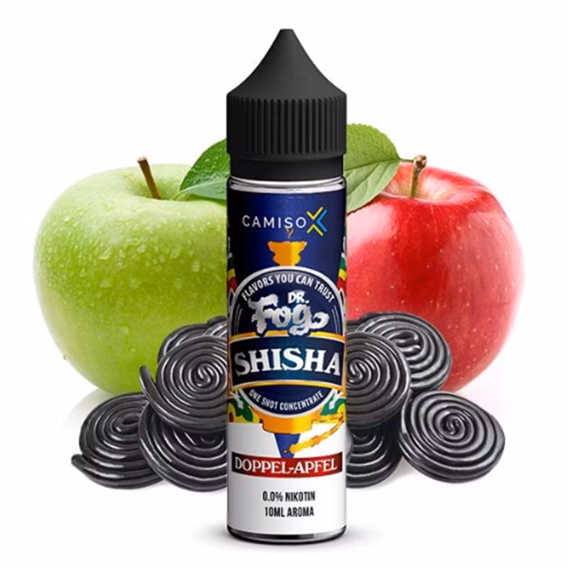 dr-fog-doppel-apfel-aroma-10ml Dr. Fog - Doppel Apfel - Aroma - 10ml - Steuerware