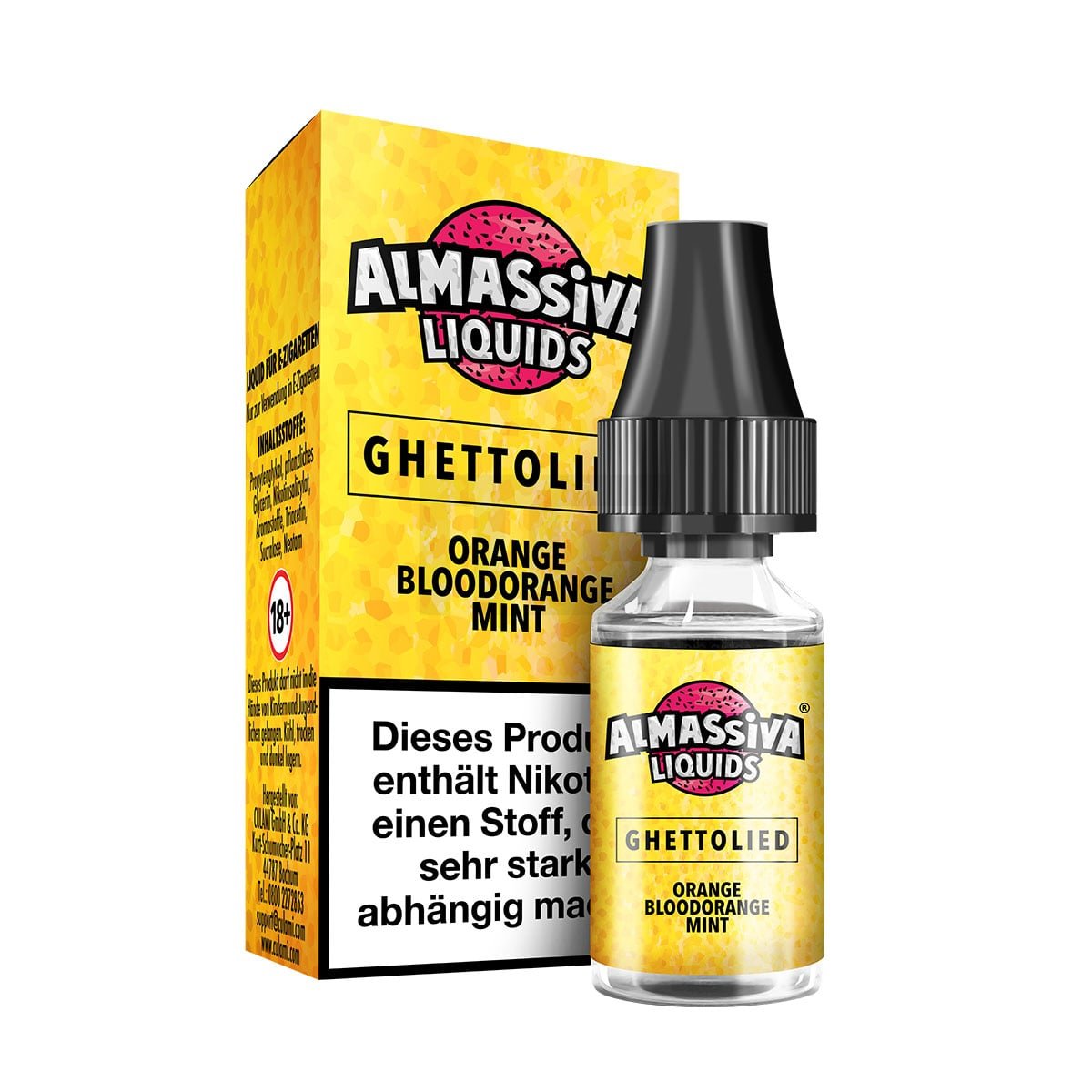al_massiva_liquid_ghettolied_bottle_box Al Massiva - Ghettolied - Nikotinsalzliquid - 10ml - 17mg
