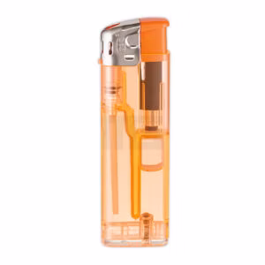Elektrofeuerzeug - Transparent - Orange Elektrofeuerzeug - Transparent - Orange