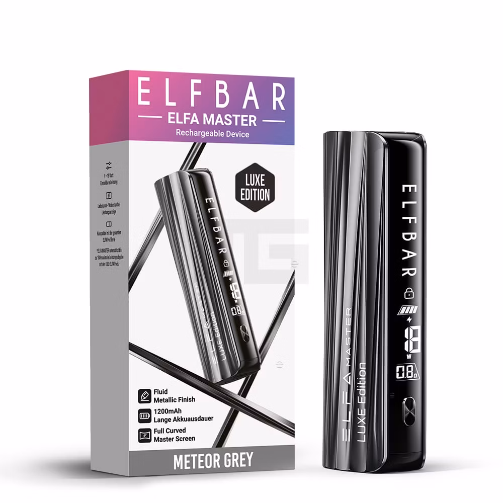 Elfbar - ELFA MASTER - Basisgerät - Meteor Grey (LUXE Edition)