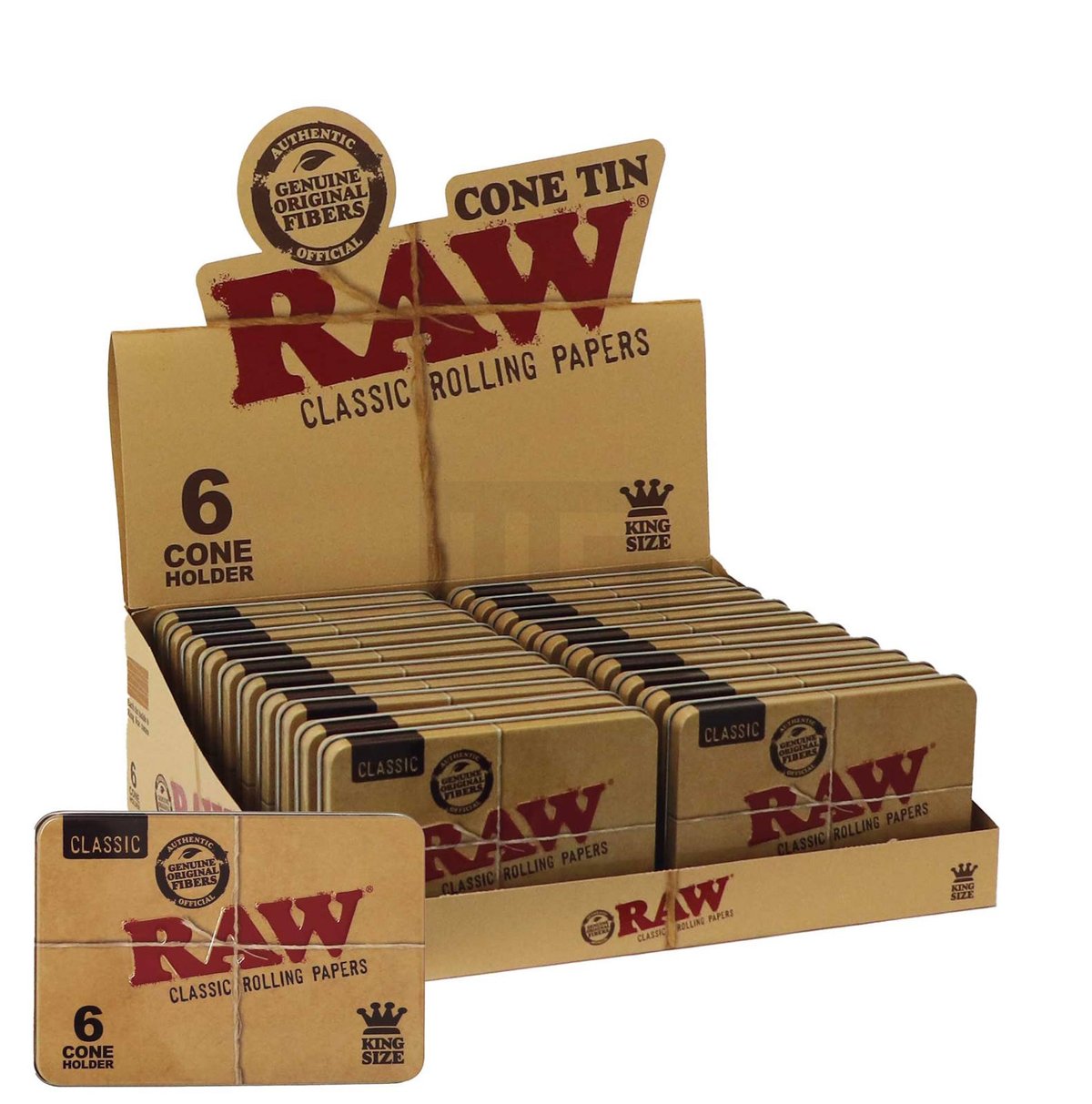 RAW - Jointholder Case - Tin Case - Metall RAW - Jointholder Case - Tin Case - Metall