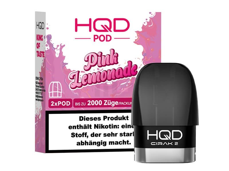 HQD - Cirak 2 - Prefilled Pods - Pink Lemonade - 18mg - 2ml - 2er Pack