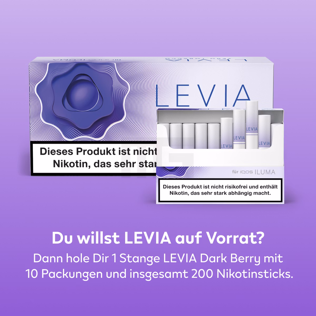 IQOS - LEVIA - Sticks - Dark Berry | Paketgröße : 1er Packung IQOS - LEVIA - Sticks - Dark Berry | Paketgröße : 1er Packung