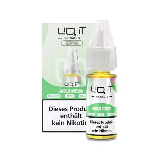 lovesticks-liq-it-liquid-e-zigarette-10ml-apple-peach-nikotinfrei LIQ IT - Nikotinsalz-Liquid - 10ml - Apple Peach - 0mg