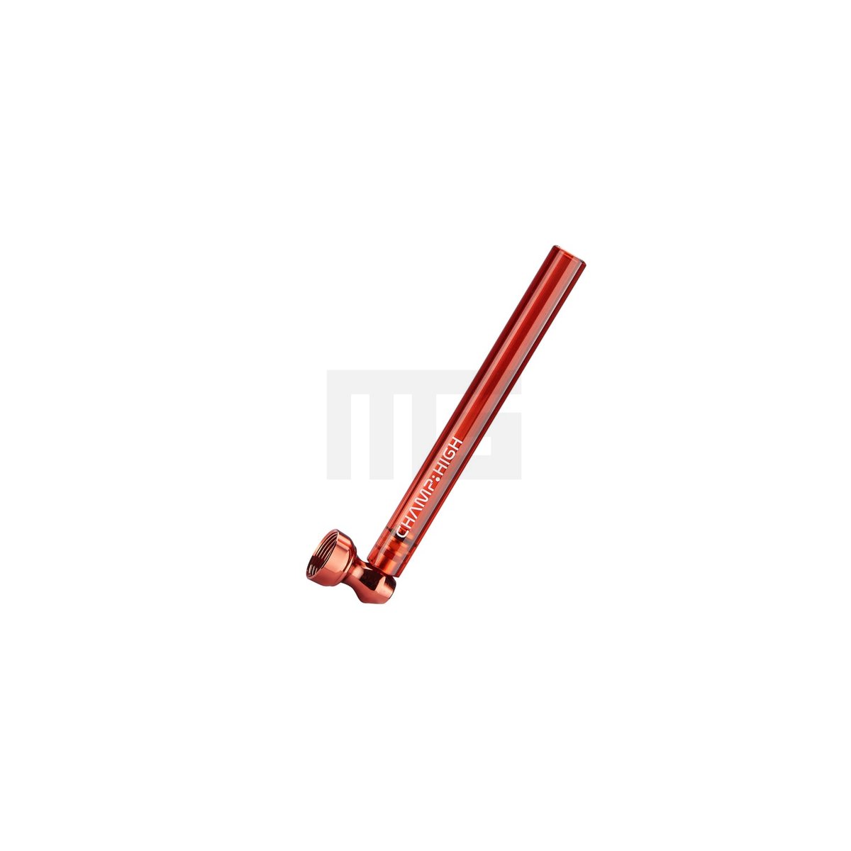 CHAMP HIGH - Glass Pipe - Red