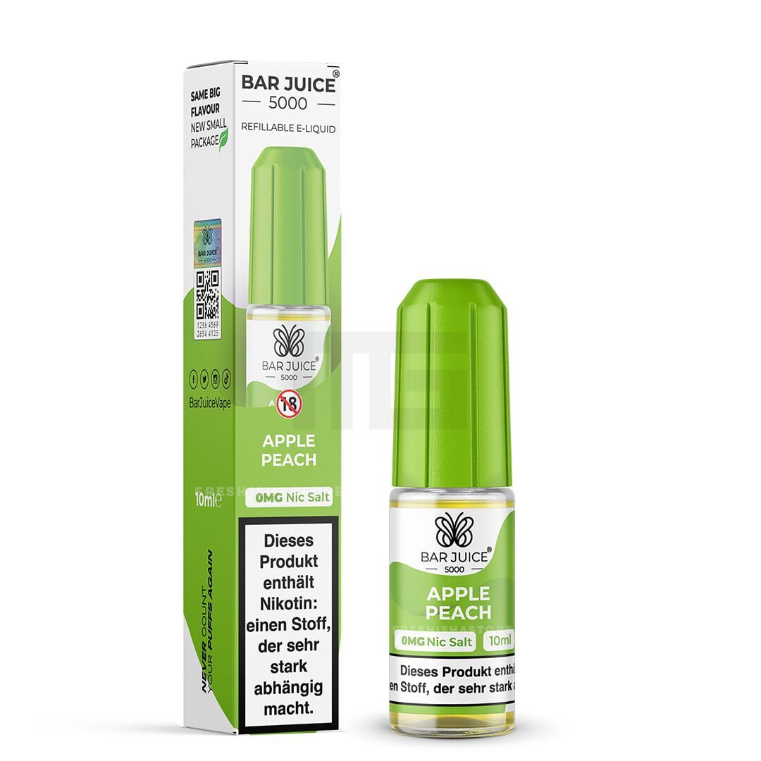 bar-juice-5000-apple-peach-10ml-0mg Bar Juice 5000 - Apple Peach - 10ml - 0mg