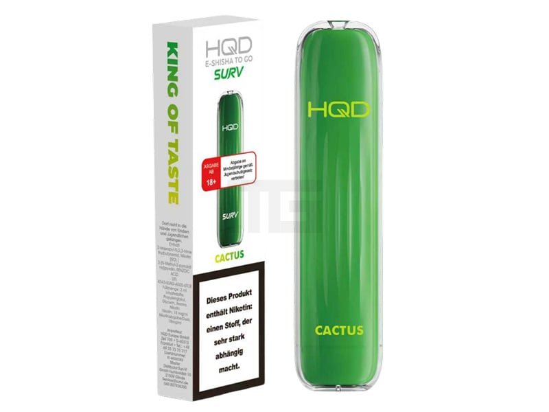 HQD - SURV - Einweg E-Zigarette - Cactus - 20mg