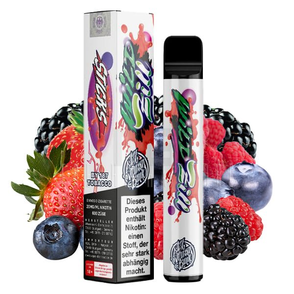 187 Straßenbande - Einweg E-Zigarette - Wild Zill - 20mg