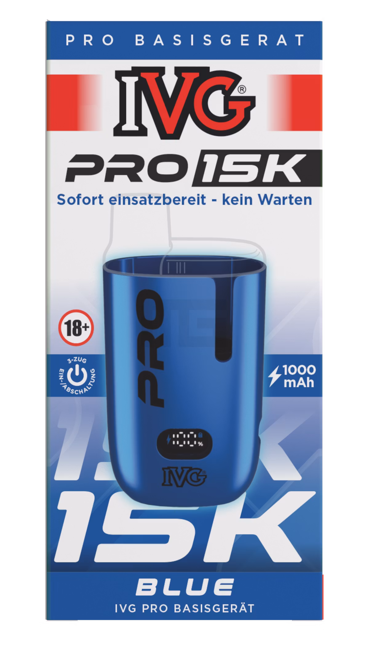 IVG - Pro 15K - Basisgerät - Blue