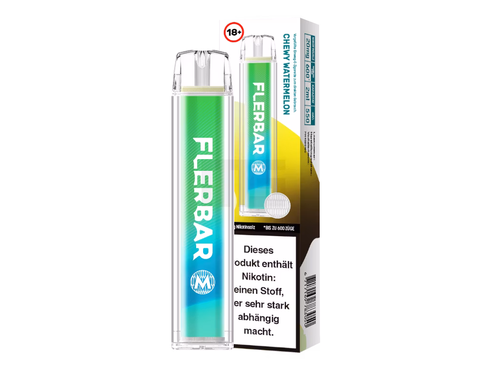 Flerbar - Einweg E-Zigarette - CP - Chewy Watermelon