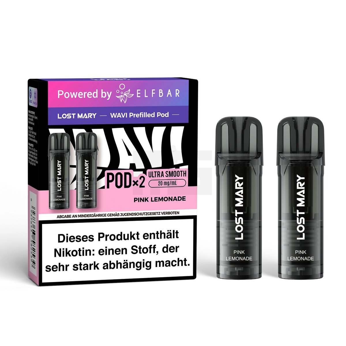 Lost Mary - Wavi - Prefilled Pods - Pink Lemonade - 20mg