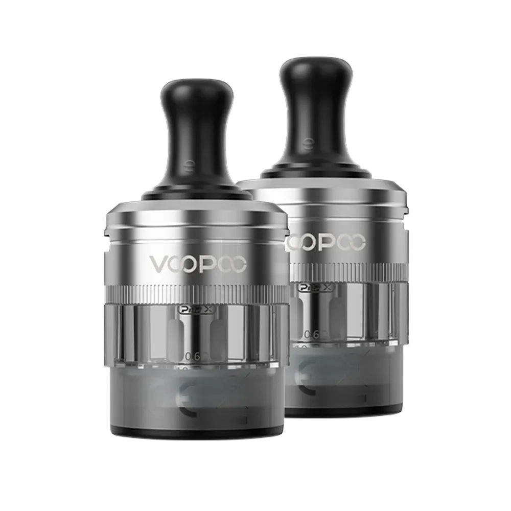 Voopoo - PnP X - Pod Tank - MTL - ohne Coil - 2er Paket - Silver - 5ml