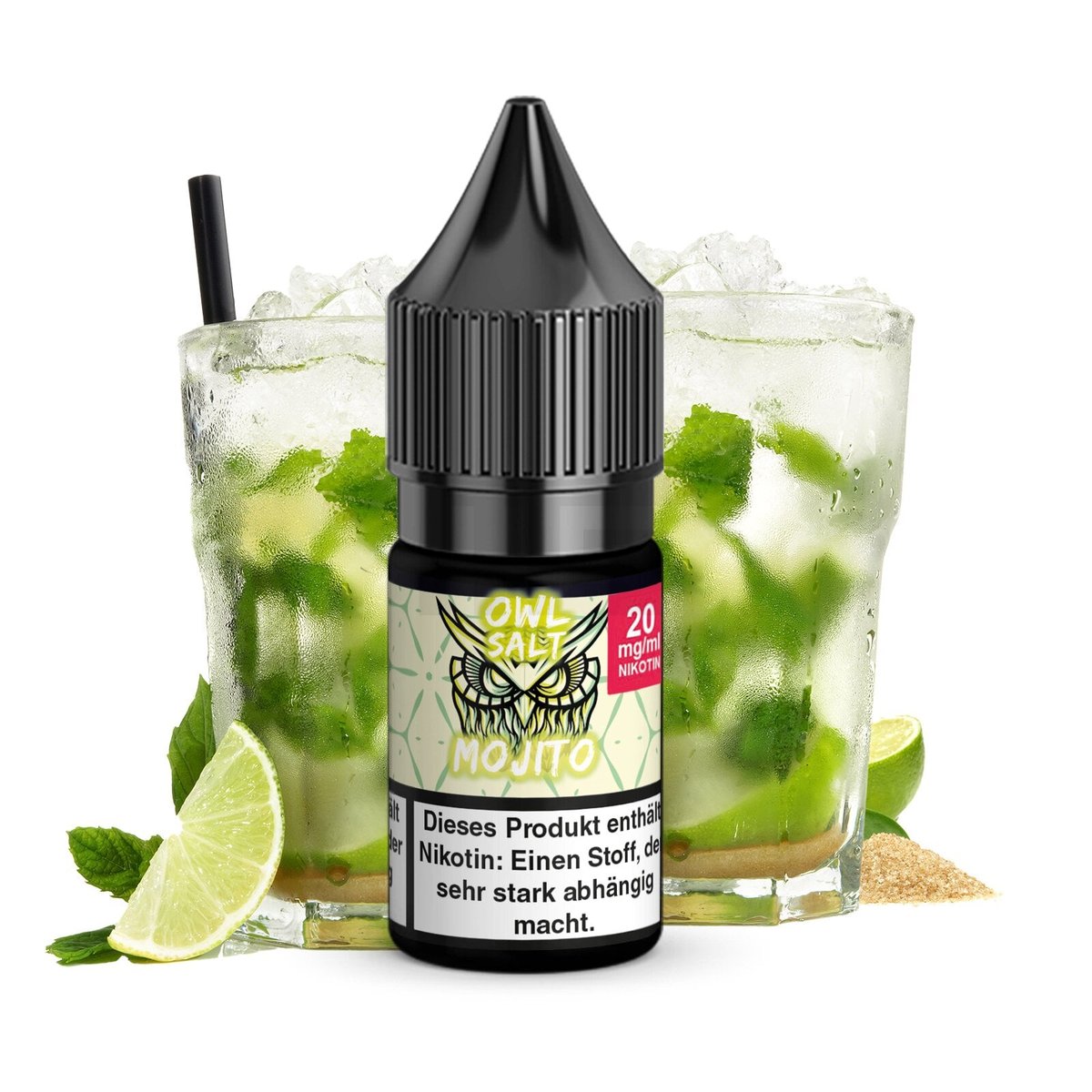 owl-salt-10ml-10mg-mojito-20mg OWL Salt - Mojito - Nikotinsalz Liquid - 10ml - 20mg