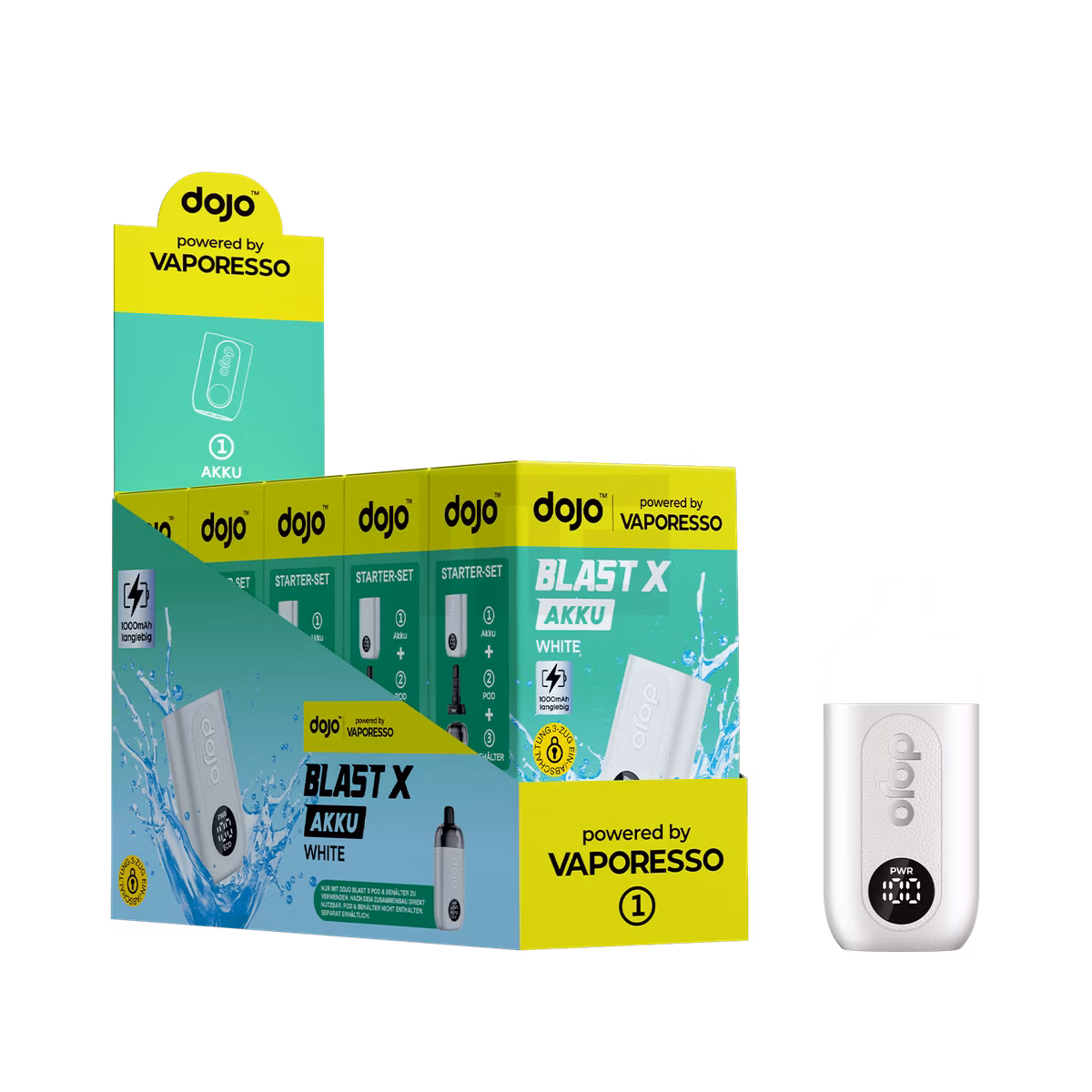 Vaporesso - Dojo Blast X - Basisgerät - White