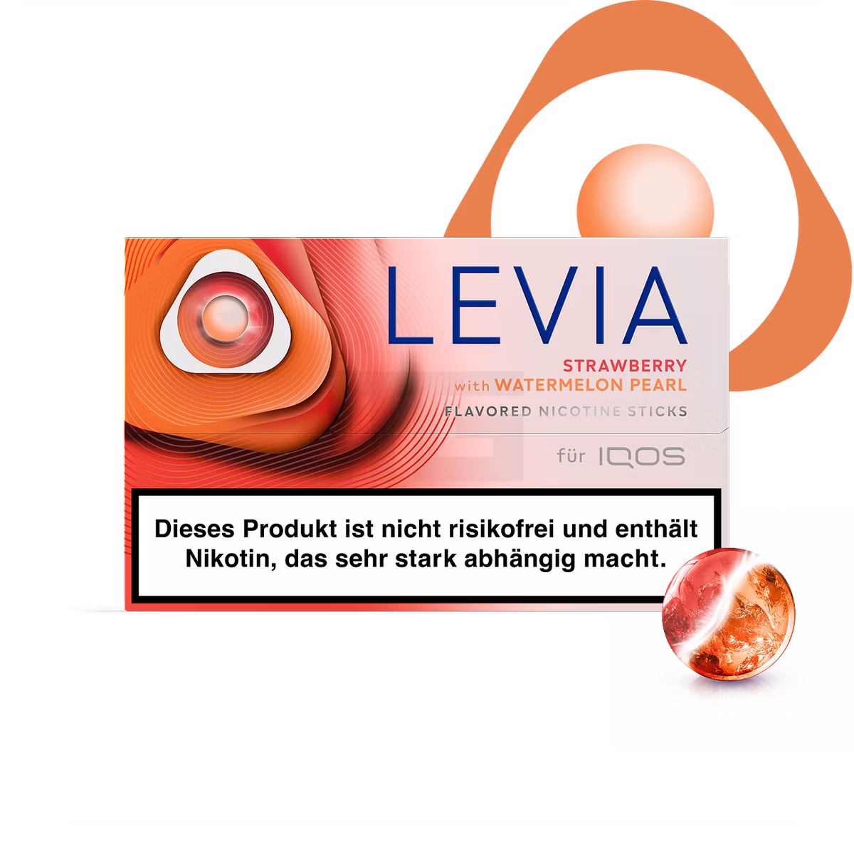 IQOS - LEVIA - Nikotinsticks - Strawberry with Watermelon Pearl