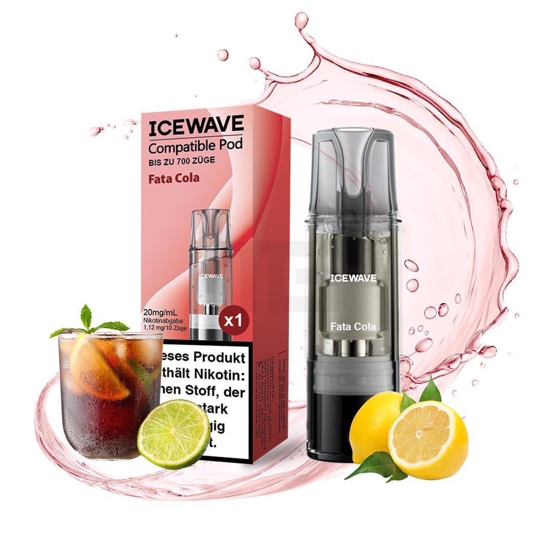 ICEWAVE - Prefilled Pod - 2ml - 3er Pack - Fata Cola