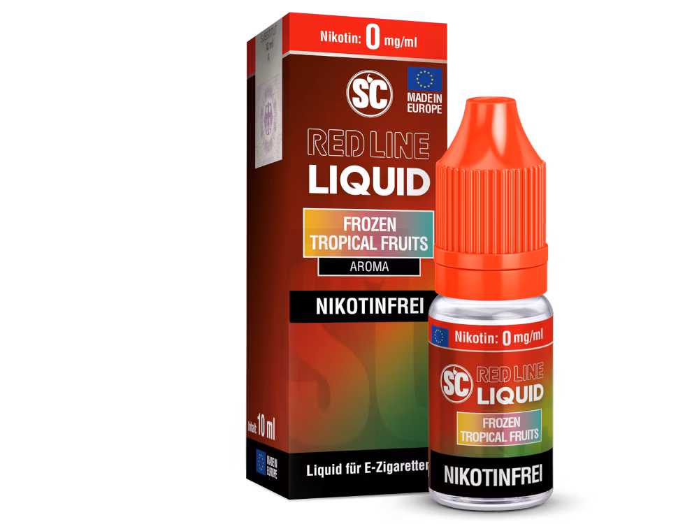 SC Red Line - Nikotinsalzliquid - 10ml - 0mg - Frozen Tropical Fruits SC Red Line - Nikotinsalzliquid - 10ml - 0mg - Frozen Tropical Fruits