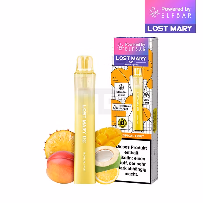 Lost Mary - LM800 - Einweg E-Zigarette - Tropical Fruit - 20mg