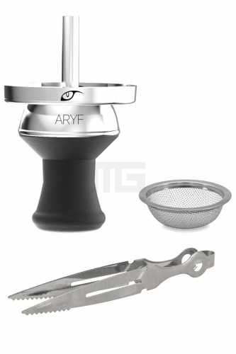 aryf-shisha-pro-edelstahl-matt-black-9 Aryf Hookah Pro Edelstahl Matt Black