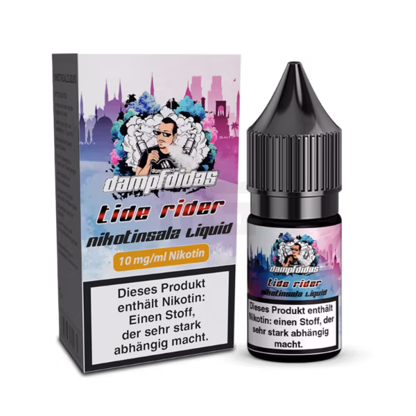 dampfdidas-tide-rider-nic-salt-liquid-10mg Dampfdidas - Tide Rider - Nikotinsalz Liquid - 10ml - 10mg