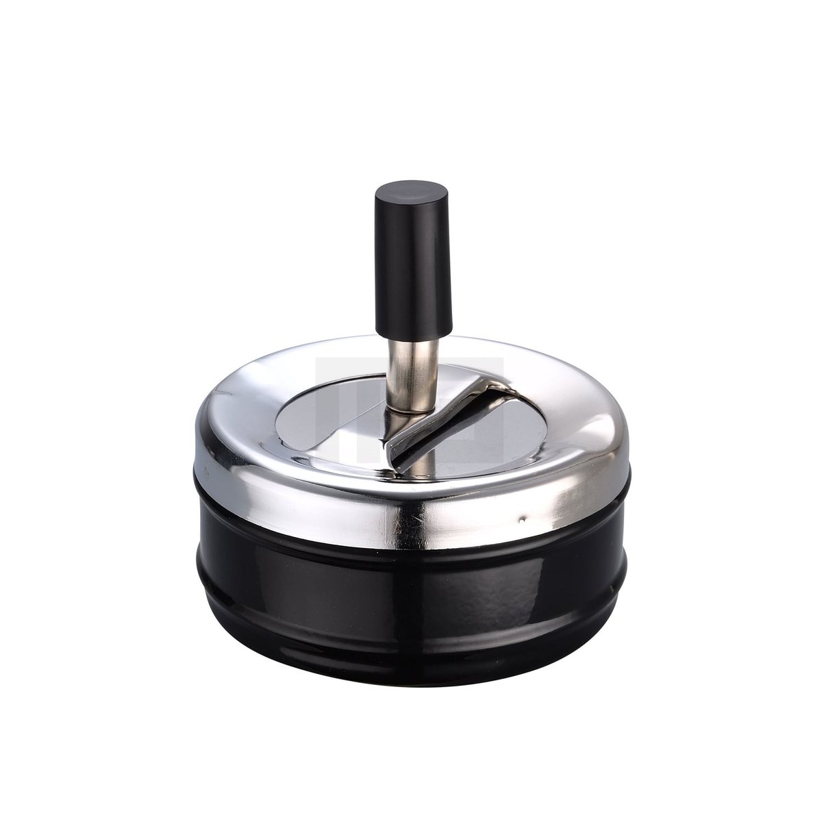 CHAMP HIGH - COLORFUL Push Aschenbecher - 9 cm - Black