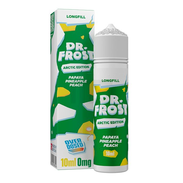 DR. FROST - Arctic Edition - Papaya Pineapple Peach - Aroma 10ml DR. FROST - Arctic Edition - Papaya Pineapple Peach - Aroma 10ml