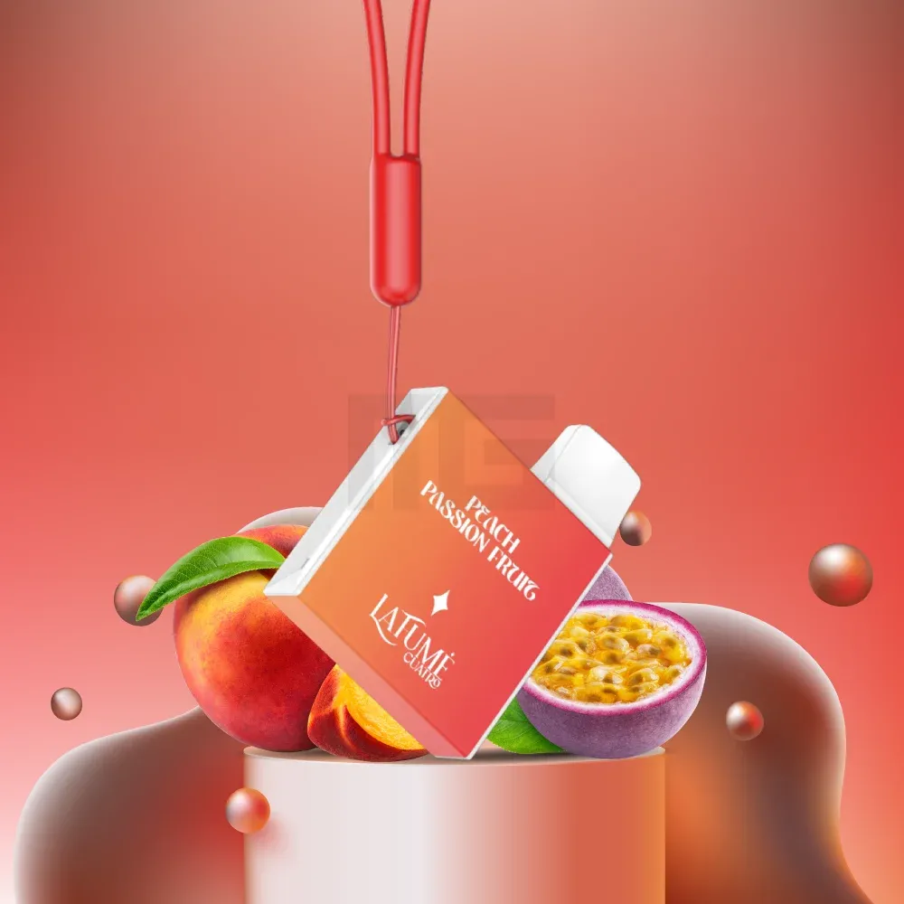 la-fume-quatro-600-peach-passion-fruit-20mg La Fume - Quatro 600 - Peach Passion Fruit - 20mg