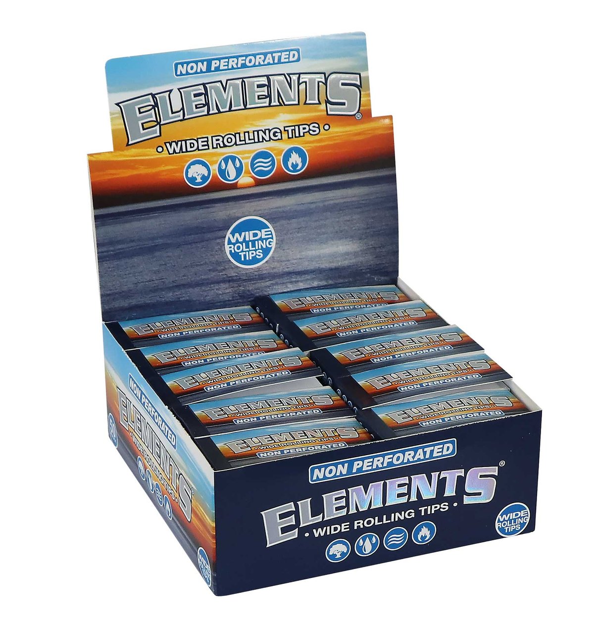 Elements Papers - Wide - unperforiert - 50 Tips