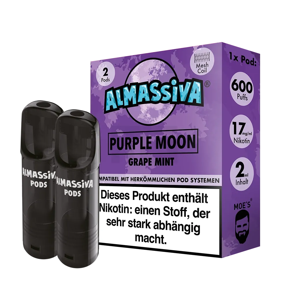 Al Massiva - Prefilled Pod - 2ml - 2er Pack - Purple Moon