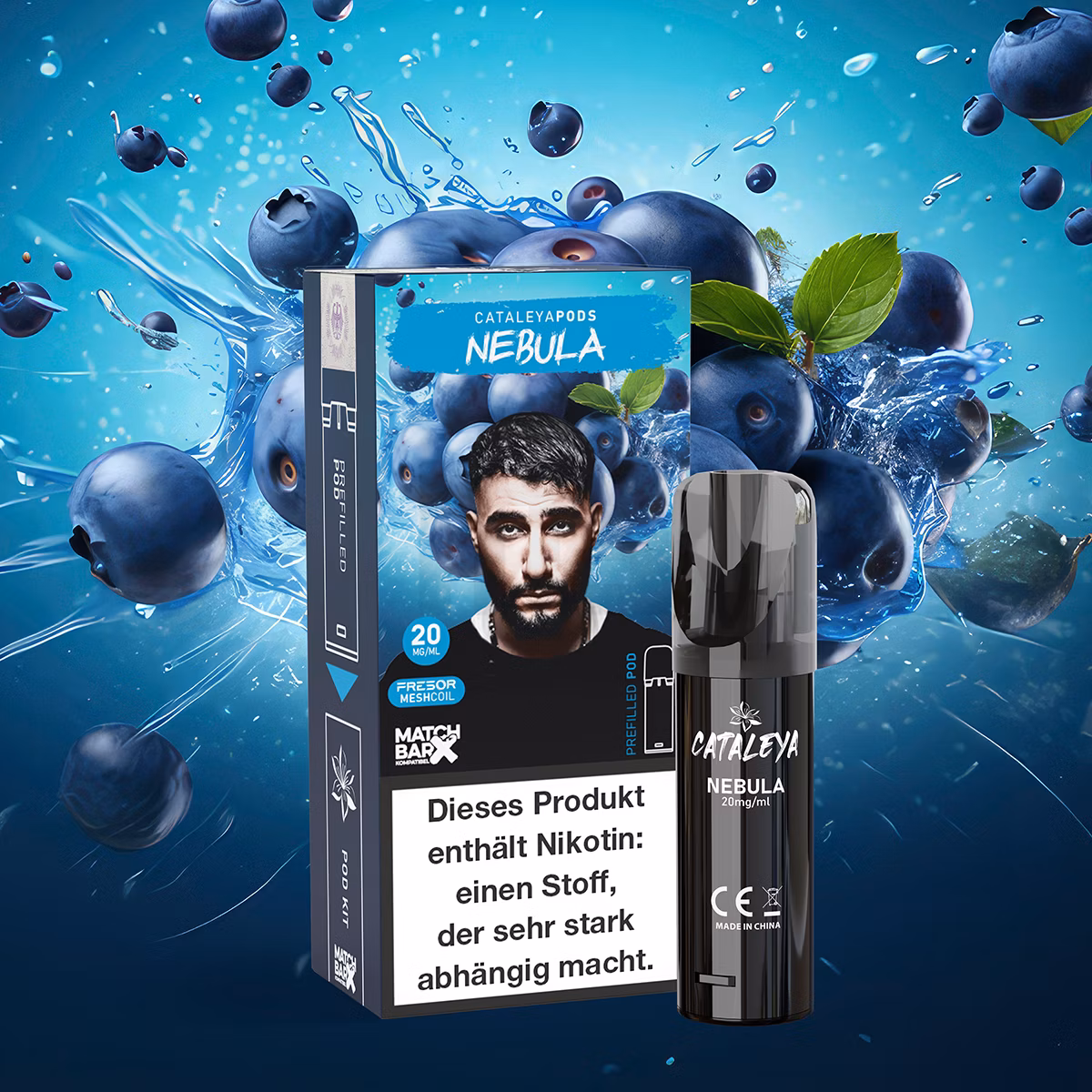 Cataleya - Prefilled-Pod - Nebula | Paketgröße : ein Stück