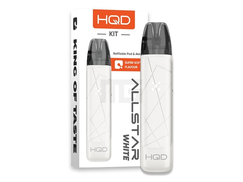 HQD - Allstar Lite - Pod Kit - White HQD - Allstar Lite - Pod Kit - White